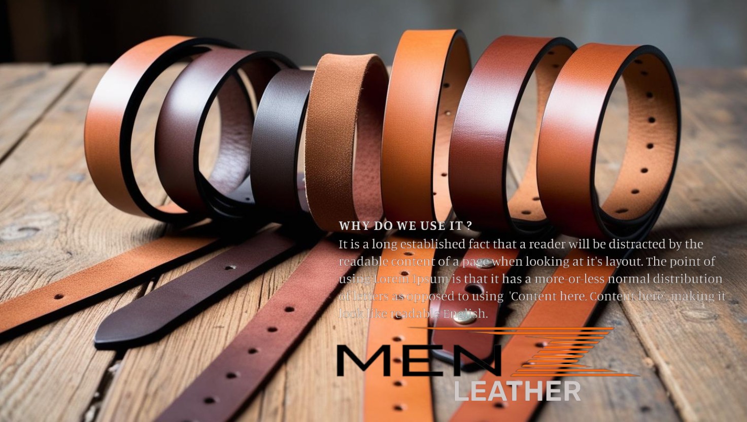 Thắt lưng nam MenZ da nguyên miếng (Full-Grain) bền bỉ và đẳng cấp