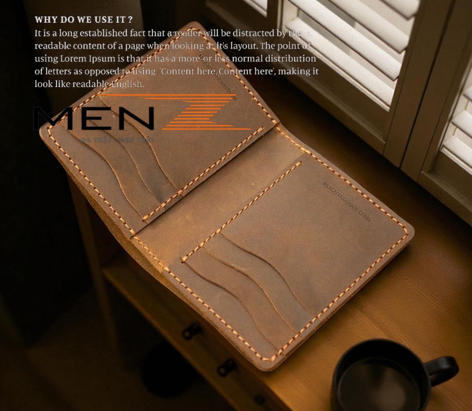 ví nam handmade hàng hiệu menz
