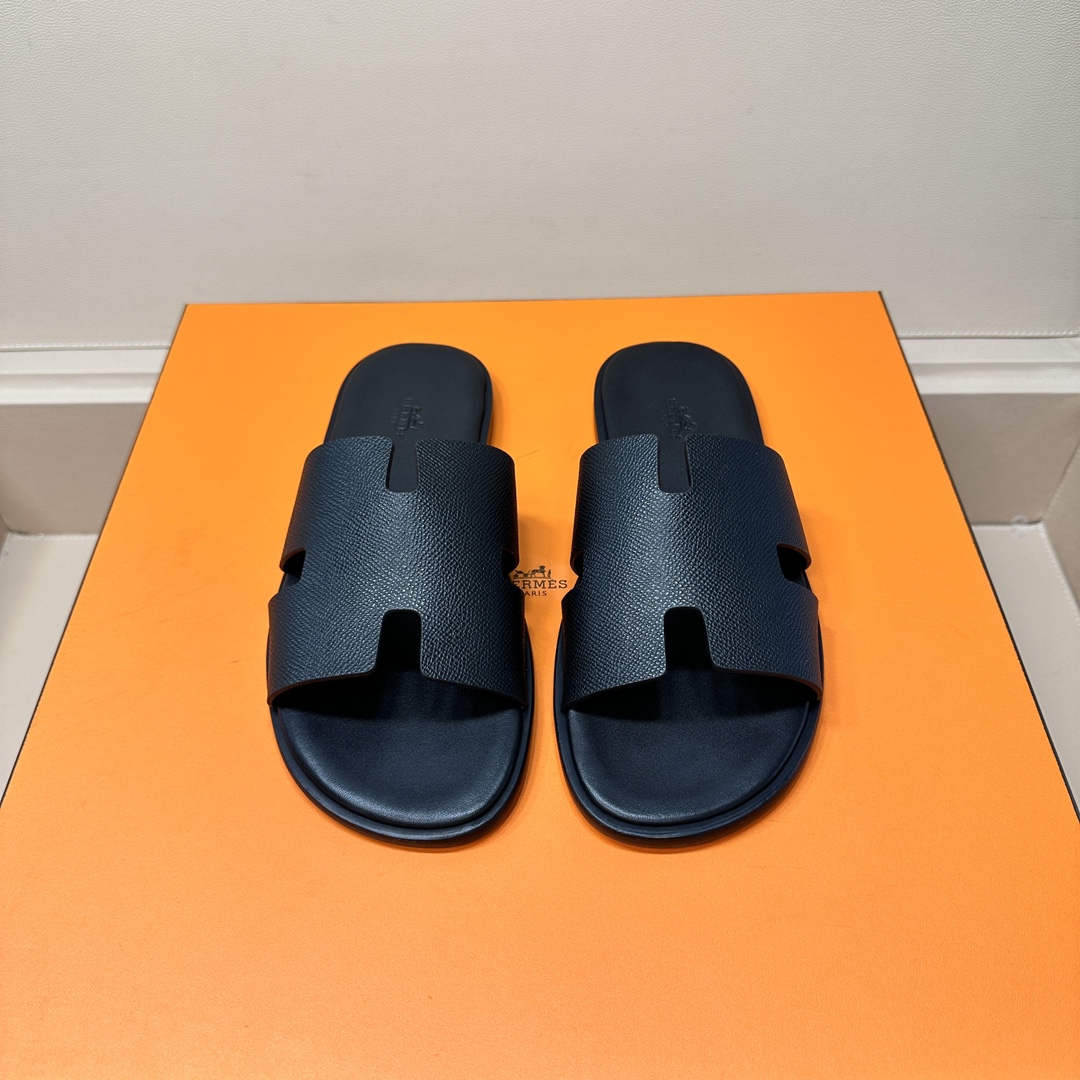 Dép Nam Hermes Da Epsom Hass hàng Hiệu MenZ