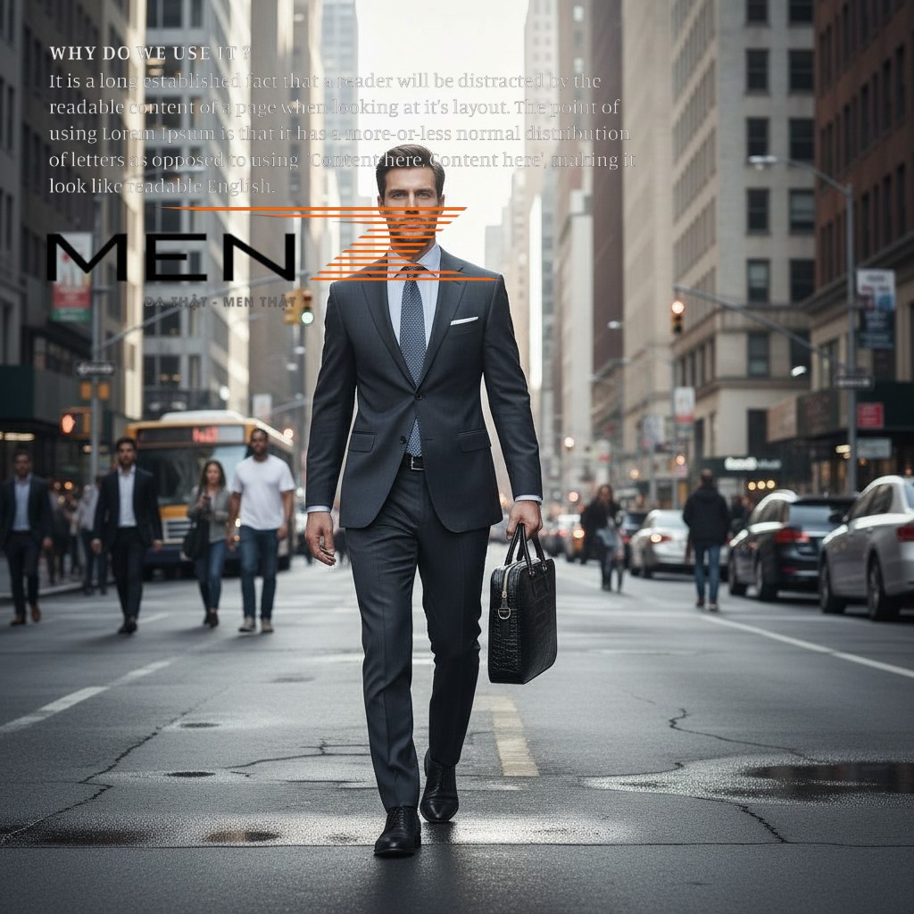 Túi da cá sấu MenZ với thiết kế thời trang, sang trọng, phù hợp mọi quý ông