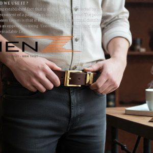 Thắt Lưng Nam Levi's Khóa Đồng Đúc Dây Da Bò Miếng TLN01 Brown