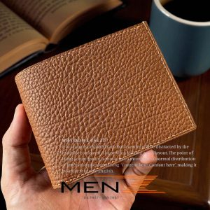 Ví Nam Da TOGO Khâu Tay Thủ Công Hàng Hiệu MenZ VD22 Brown