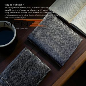 Ví Đứng Nam Da Mill Hàn Mềm Mại Thời Trang Hàng Hiệu MenZ VN15