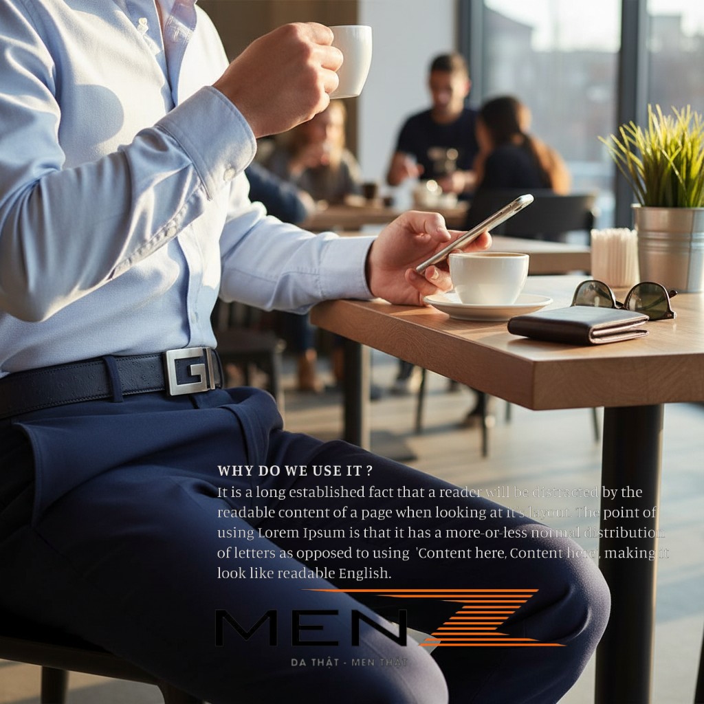 đường chỉ may thủ công thắt lưng da