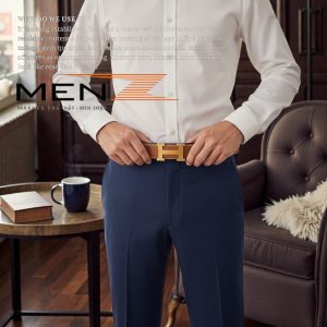 Thắt Lưng Nam Da Epsom Hass Pháp Handmade Khóa H MenZ TLN24