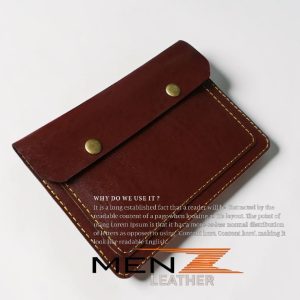 Túi Da Đựng Đăng Kiểm Handmade 100% Da Bò Thật Nguyên Miếng TDK03