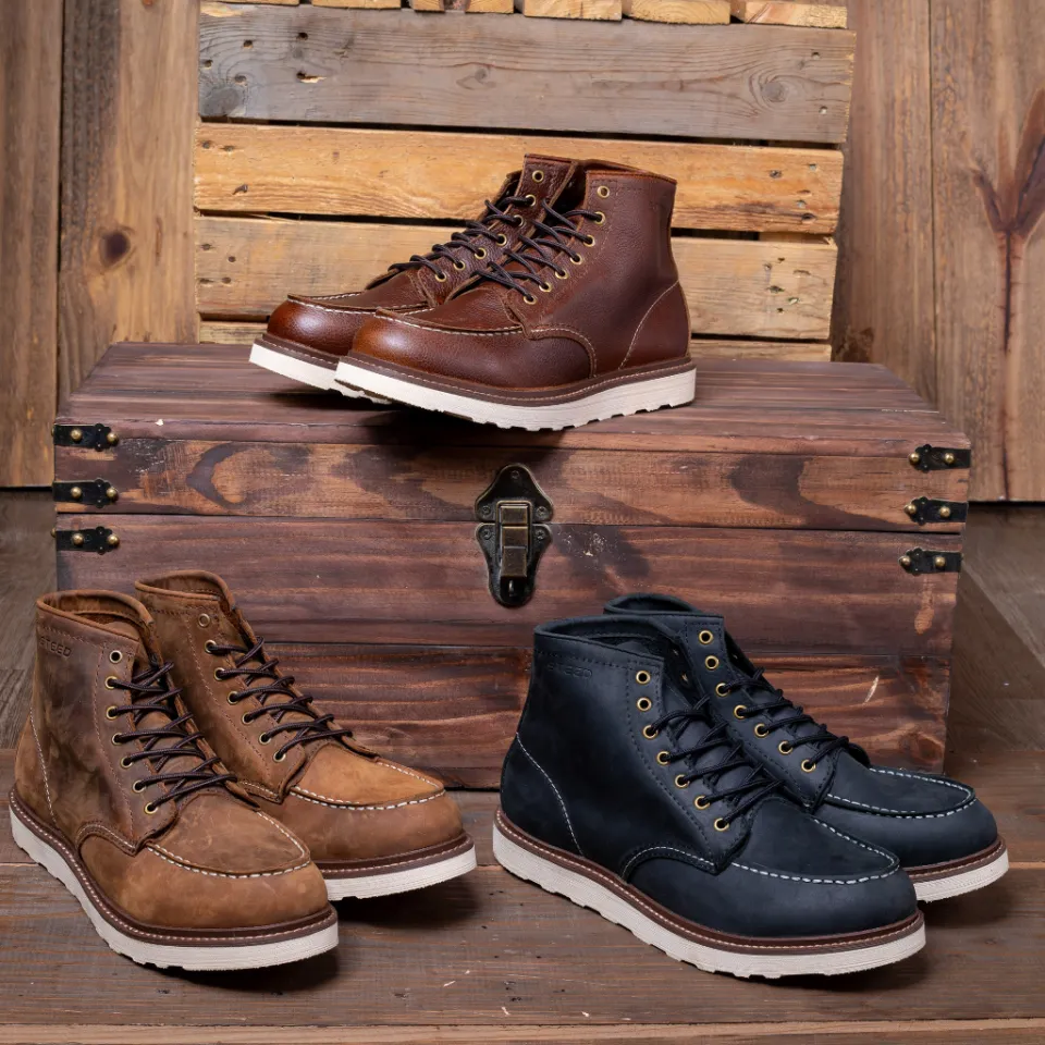 Cấu trúc giày da nam may McKay với các lớp insole upper và outsole được liên kết chặt chẽ