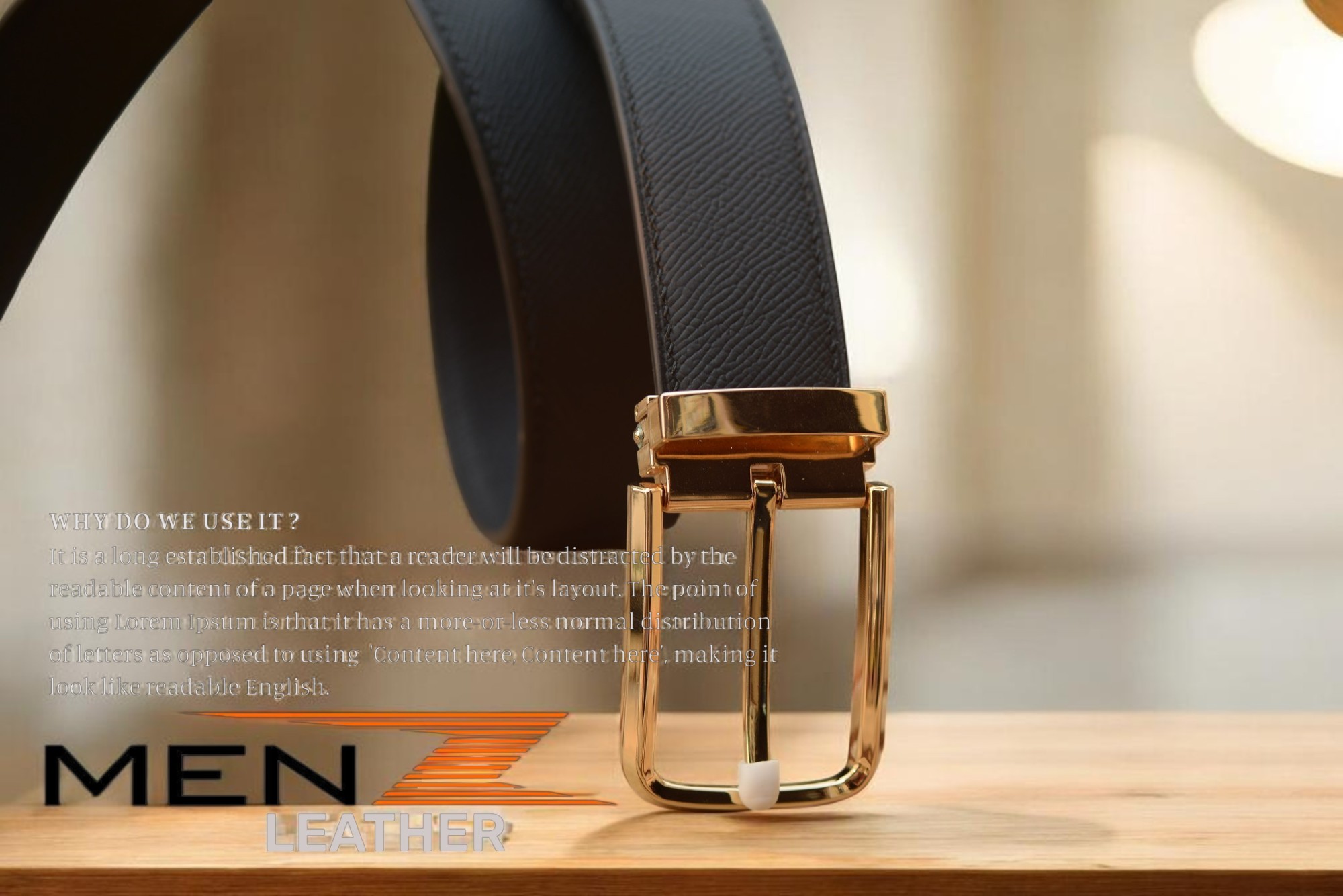 Cận cảnh nghệ nhân may tay thủ công thắt lưng nam da thật tại xưởng MenZ
